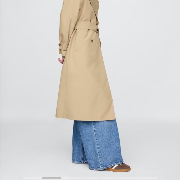 NWOT GAP Icon Trench Size Medium petite - Picture 1 of 9
